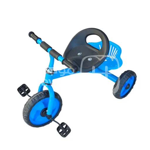 دراجة ثلاثية للأطفال هيكل من المعدن المطلي