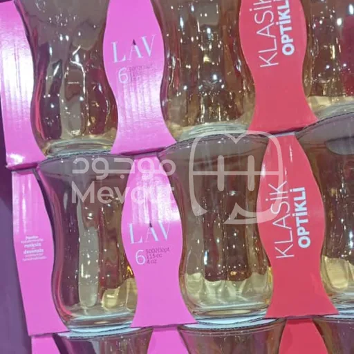 طقم كاسات شاي من ماركة LAV