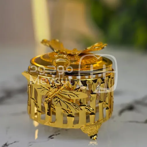 علبة متعددة الاستخدامات - كعلبة مجوهرات، سكرية، أو للزينة)