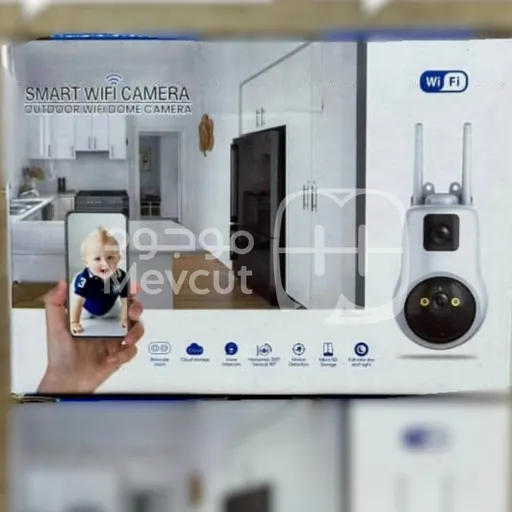 كاميرا مراقبة ذكية خارجية/داخلية (WiFi Dome Camera)