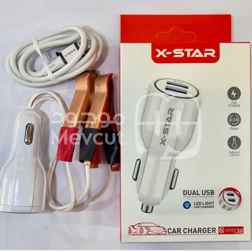 شاحن سيارة X-STAR – ثنائي