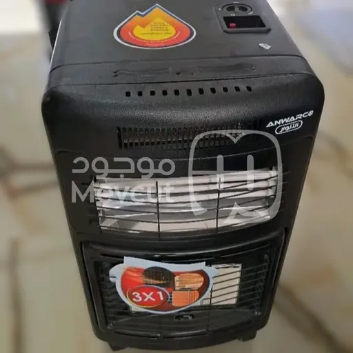 مدفأة الأنوار 3 × 1