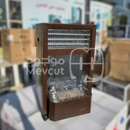 مدفأة تعمل بالغاز والكهرباء