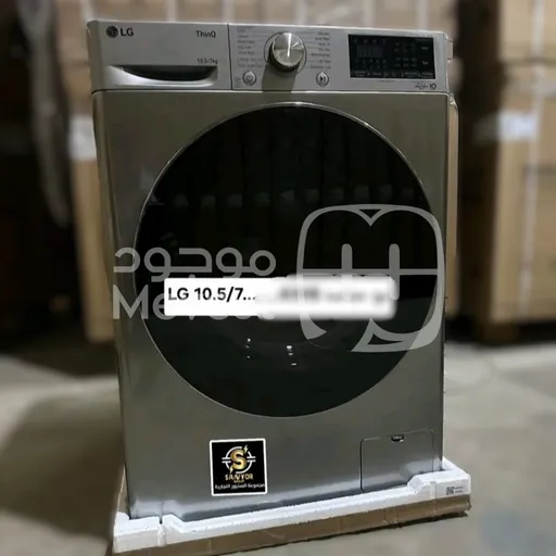 غسالة ومجففة LG بتكنولوجيا ThinQ