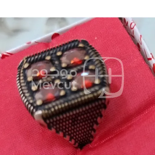 خاتم فضة صياغه تركية مقاس 23