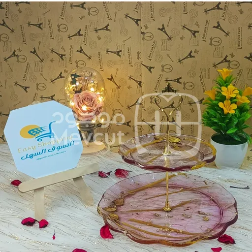 مضيفة ريزن طبقتين