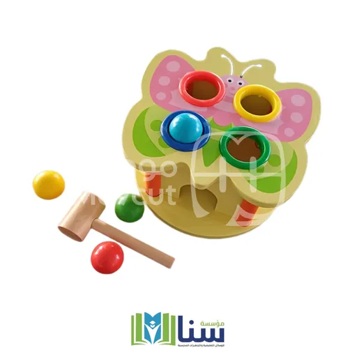 مطرقة الكرات الخشبية