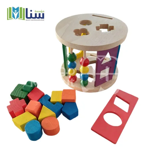 صندوق الأشكال الخشبية