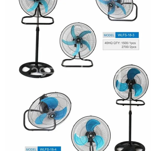 مروحة أرضية ومكتبية صناعة مخصصة للأماكن الواسعة والمحلات والمنازل الكبيرة