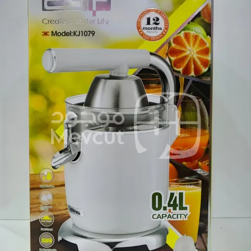 عصارة فواكه وحمضيات ماركة DSP سعة 0.4 لتر