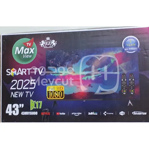 شاشة سمارت TV بحجم 43 بوصة ودقة FHD