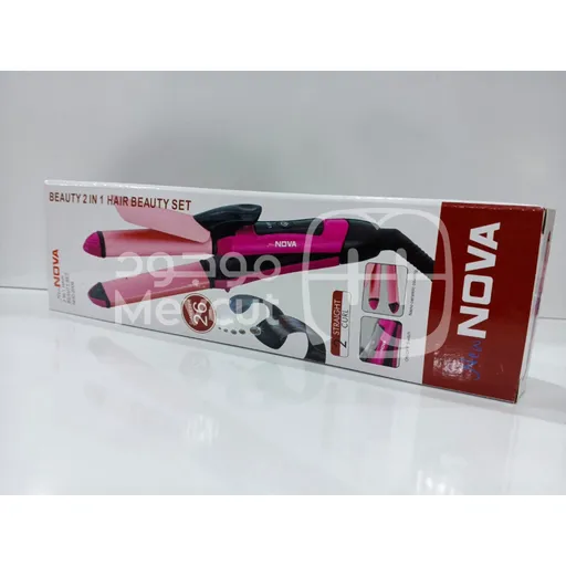 جهاز تصفيف الشعر من ماركة NOVA تمليس وتجعيد