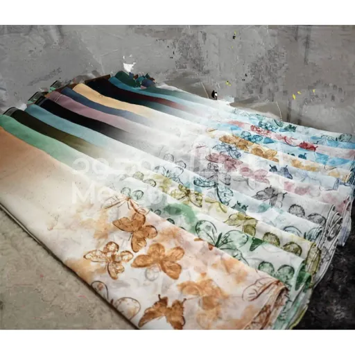 شال كريب معرق