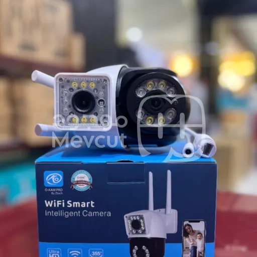 كاميرا مراقبة ذكية okam تعمل بالواي فاي الدقة 4 ميغا