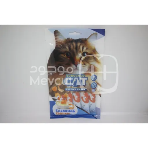 سناك كريمي للقطط Eurogold Cat – Creamy Snack