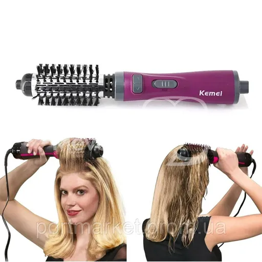 مشط كهربائي مع تدوير الراس