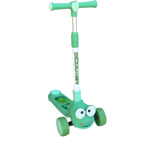 سكوتر أطفال بثلاث عجلات – تصميم ضفدع