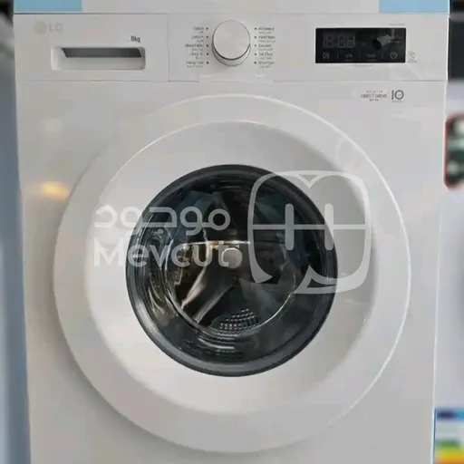 غسالة أمامية بسعة 8 كغ LG
