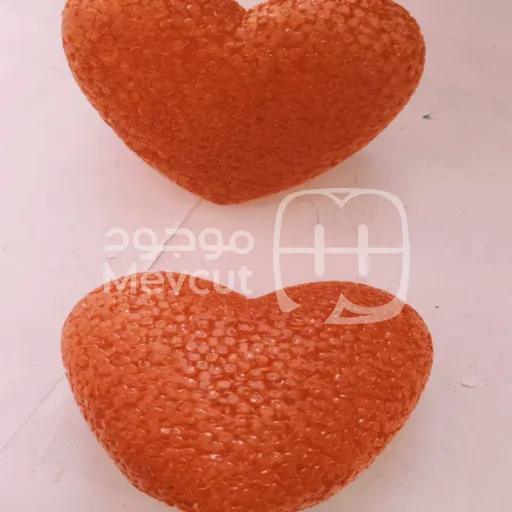 قلوب ديكورية إسفنجية محشوة