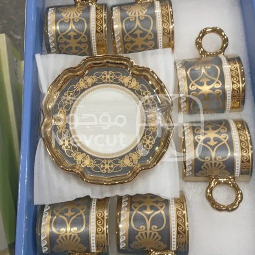 طقم فناجين قهوة فاخر