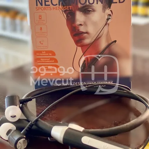 سماعة رياضية لاسلكية بتصميم حول الرقبة (Neckband)