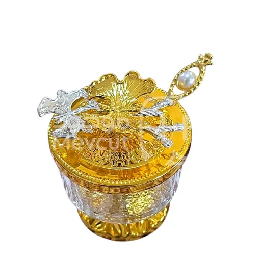 علبة فاخرة متعددة الاستخدامات (يمكن استخدامها كعلبة سكر، بهارات، أو ديكور)