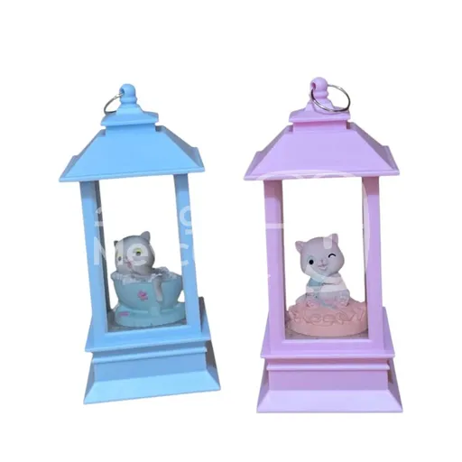 فانوس ديكوري بشكل مستطيل