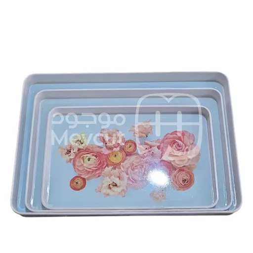 طقم صواني مستطيلة