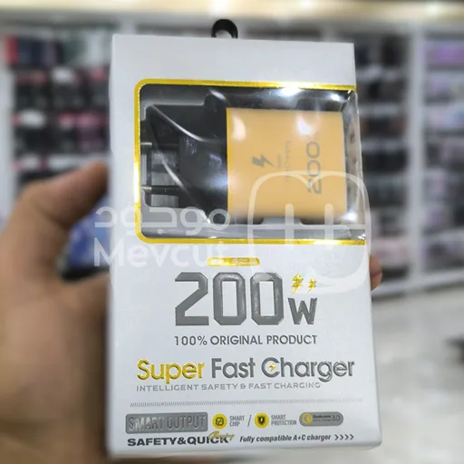 راس شاحن 200 w