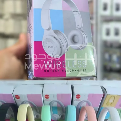 سماعة YO8 Wireless On-Ear Headphones