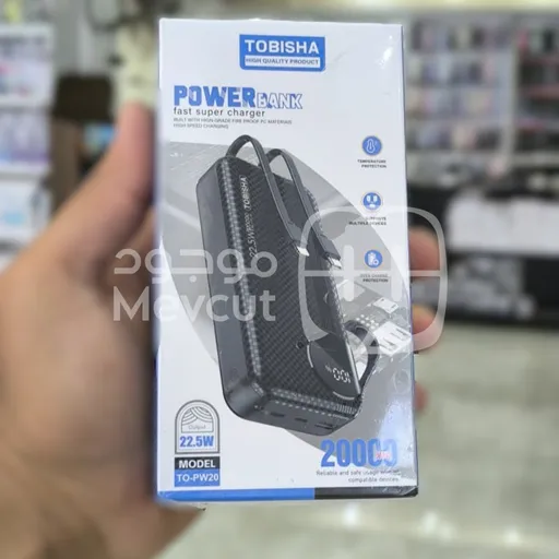 باور بانك TOBISHA TO-PW20