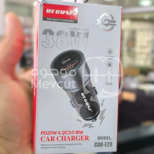 شاحن سيارة RECRSI CAR-E28 38W