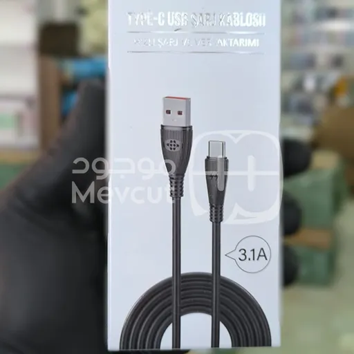 كابل شحن ARBAKS Type-C Cable – 3.1A
