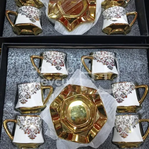 طقم فناجين قهوة تصميم مميز