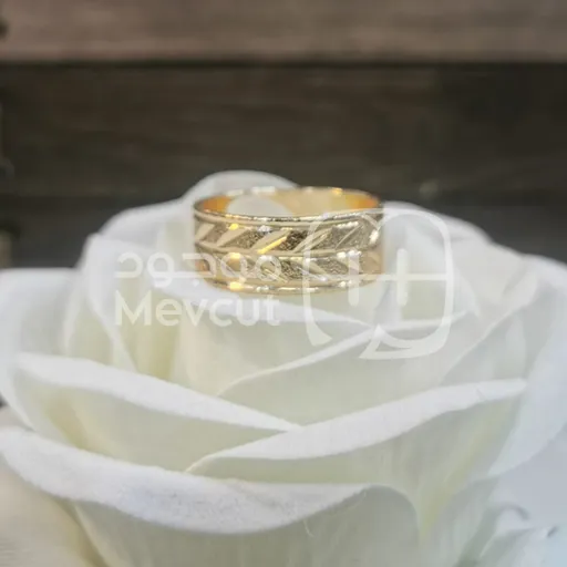 خاتم ذهب برازيلي جميل