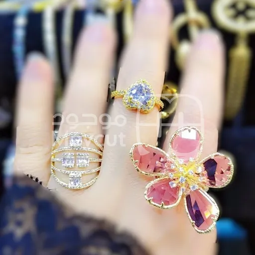 خاتم زركون كوري مميز