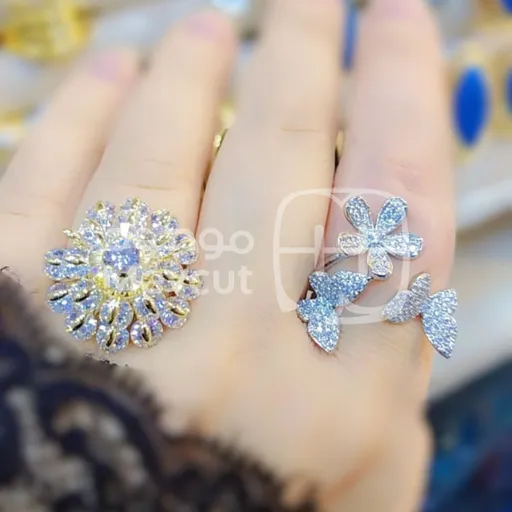 خاتم زركون كوري مميز