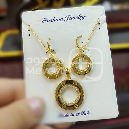 طقم مجوهرات ذهب برازيلي