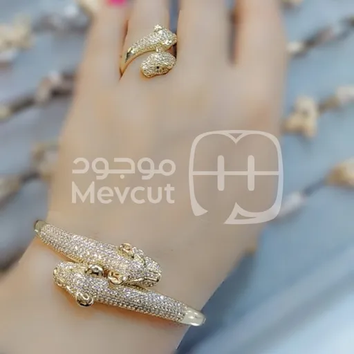 طقم خاتم مع اسوارة كوري