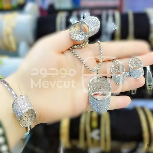 طقم زركون كوري