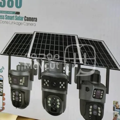كاميرا المراقبة الشمسية الذكية V380 4G