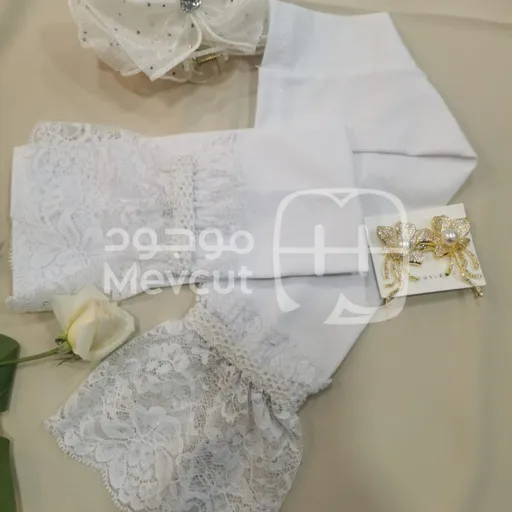 زند قطن مع دانتيل عريض