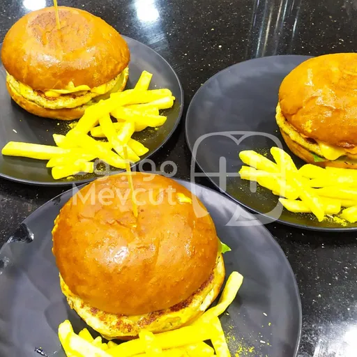 وجبة برغر دجاج