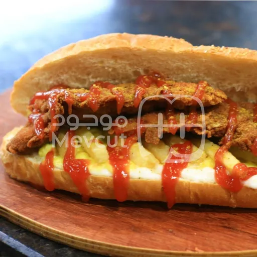 سندويش سكالوب صمون