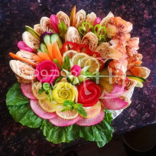 صحن عربي 3اشخاص