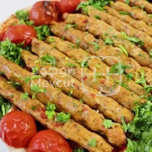 كباب الدجاج نصف كيلو